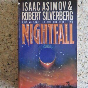 Nightfall Isaac Asimov Robert Silverberg Softcover Vintage (B368)